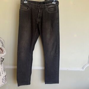 John Varvatos Brown Straight Jeans